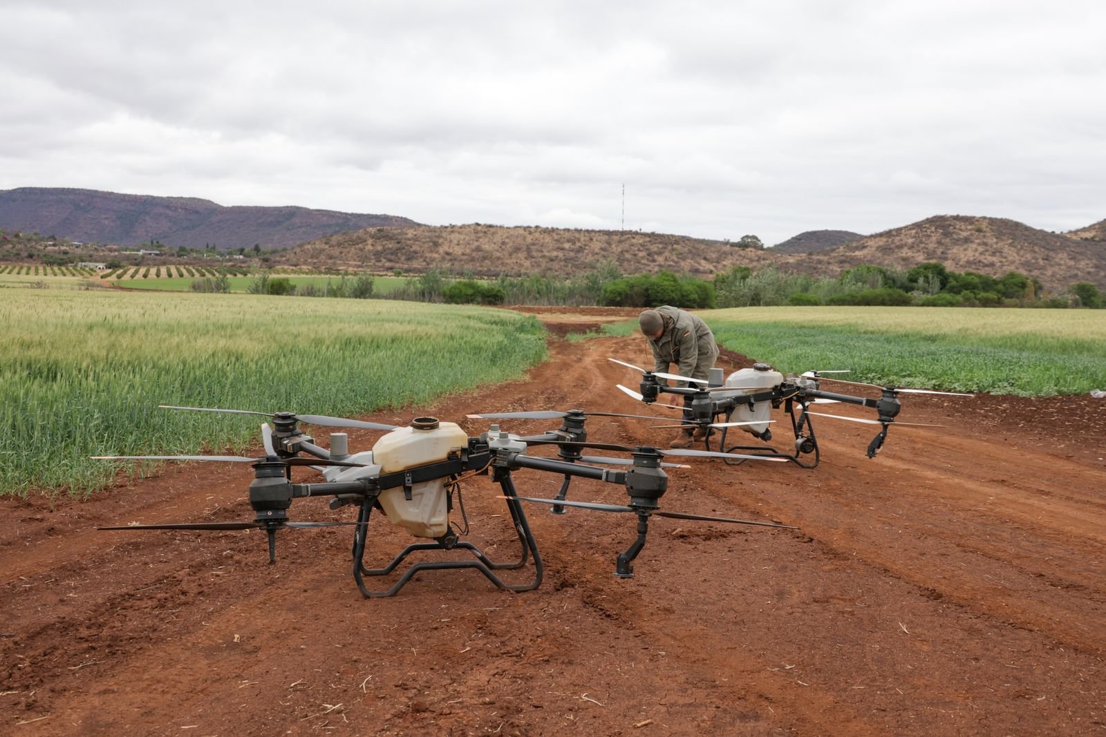 Precision Spraying Drones