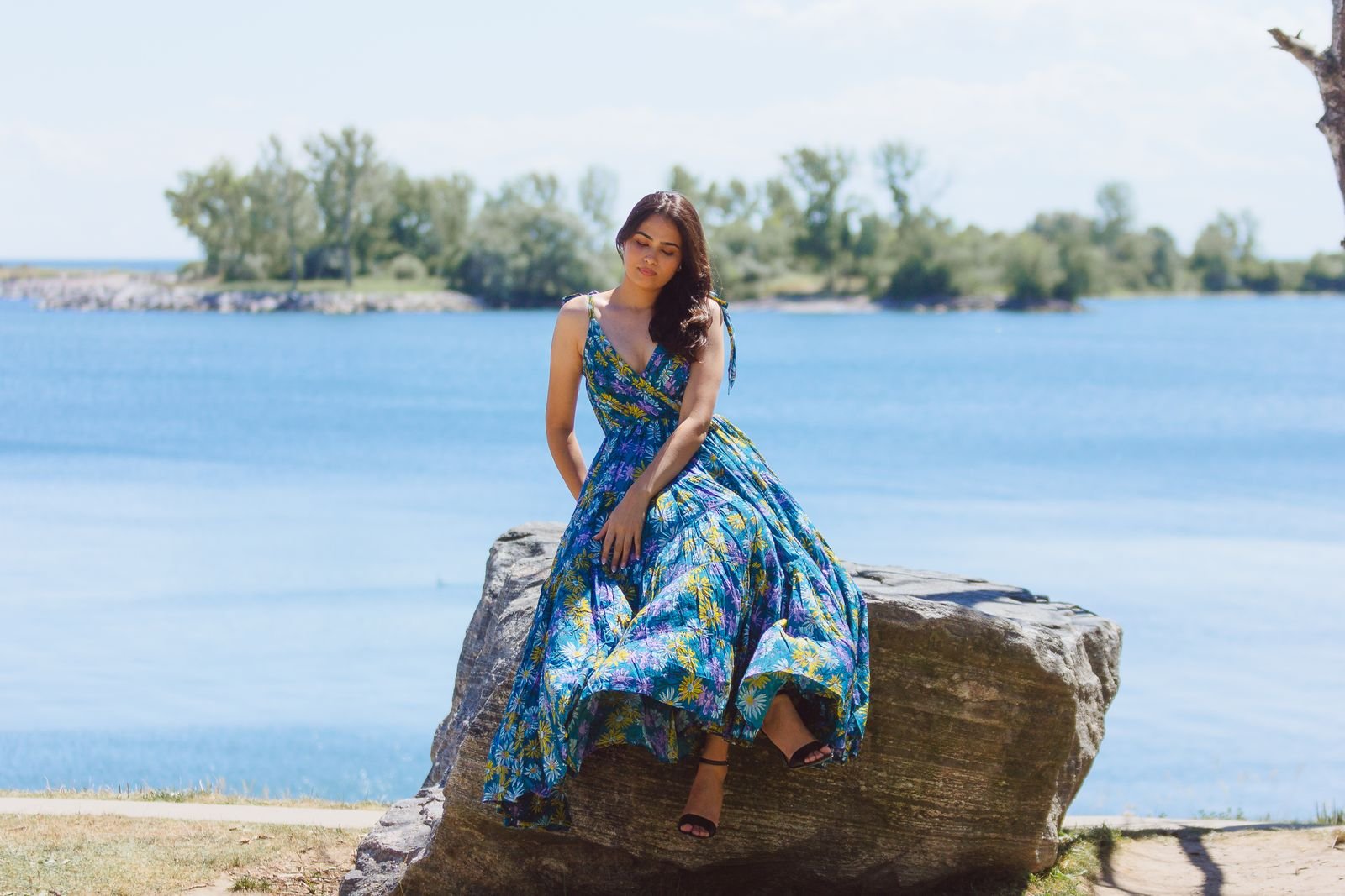 Private label OEM maxi dress manufacturing