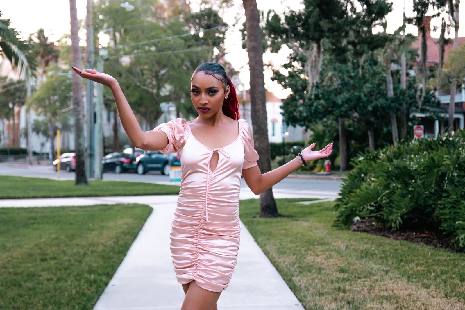 Sample development and doorstep delivery of mini dresses