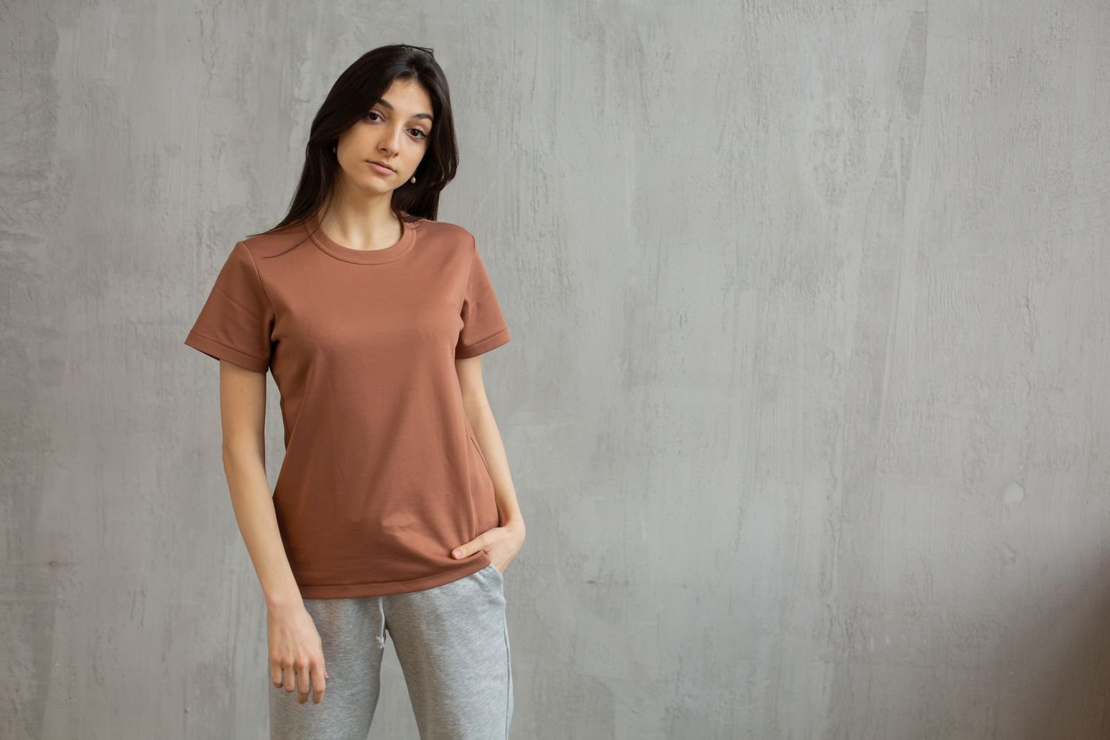 240 GSM heavyweight oversized tee production