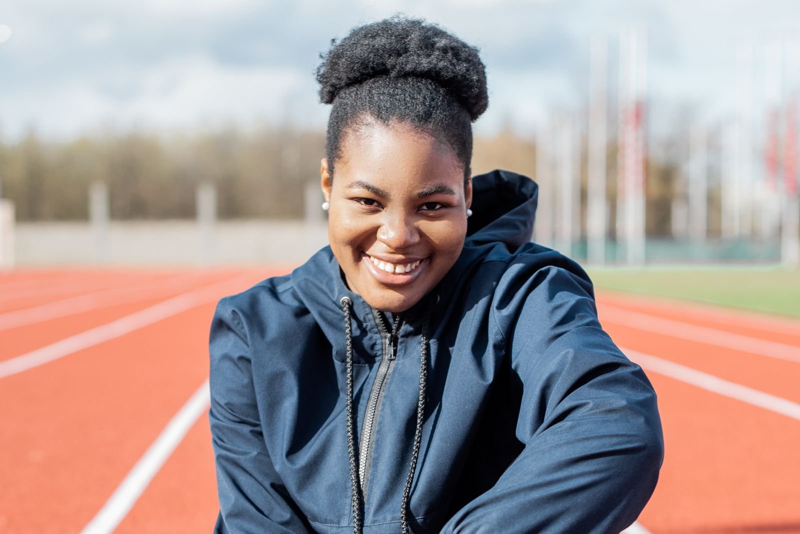 Fleece lined winter track jackets exporter