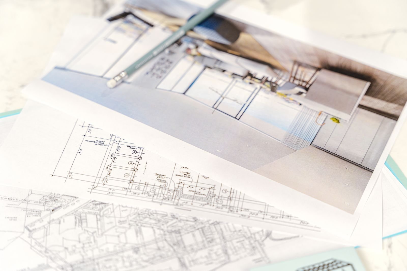 Construction as-built drawing documentation