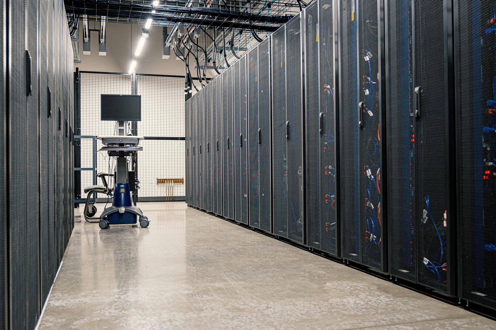 Fire suppression and environmental safety systems for server rooms