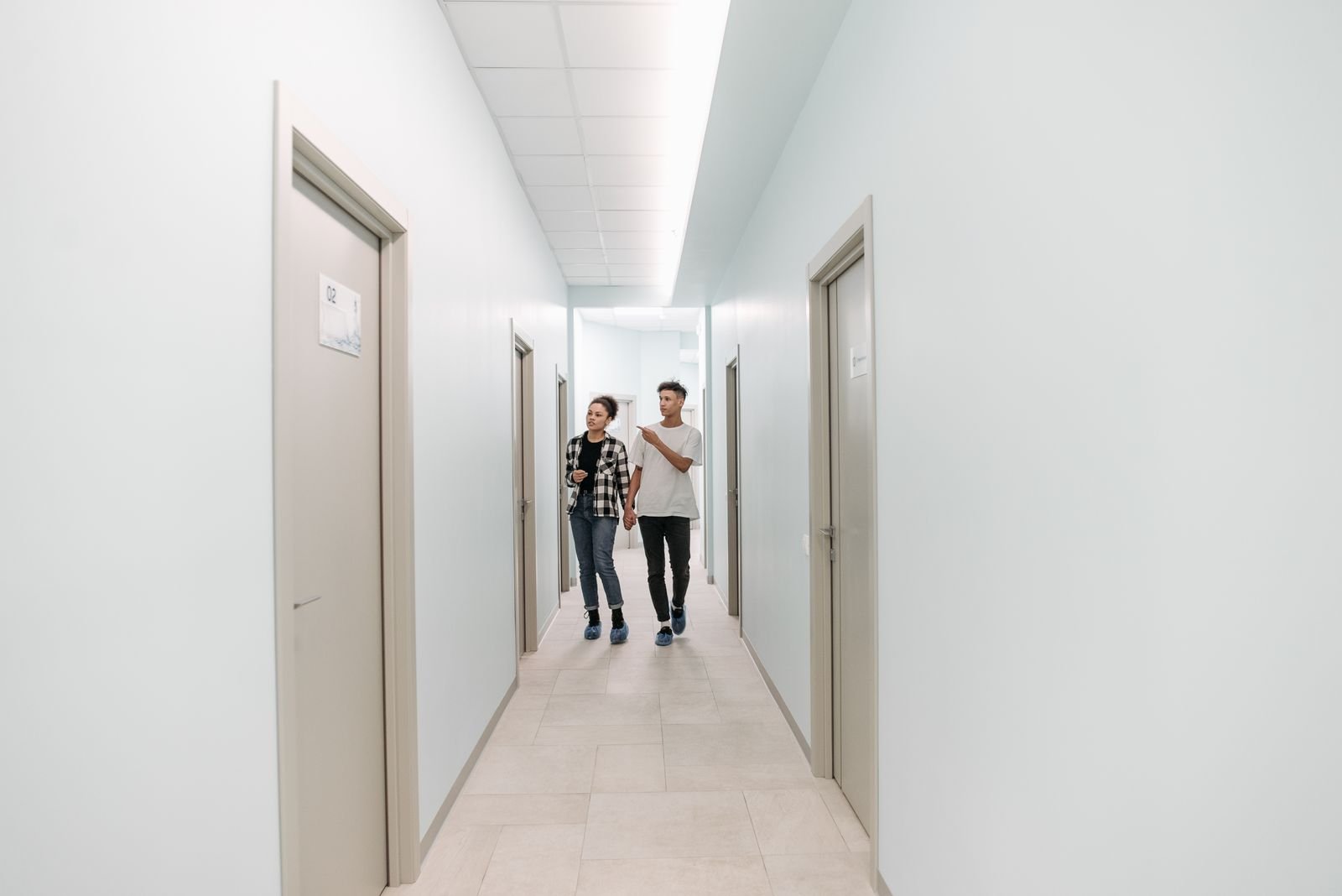 Hospital reception and waiting lounge design