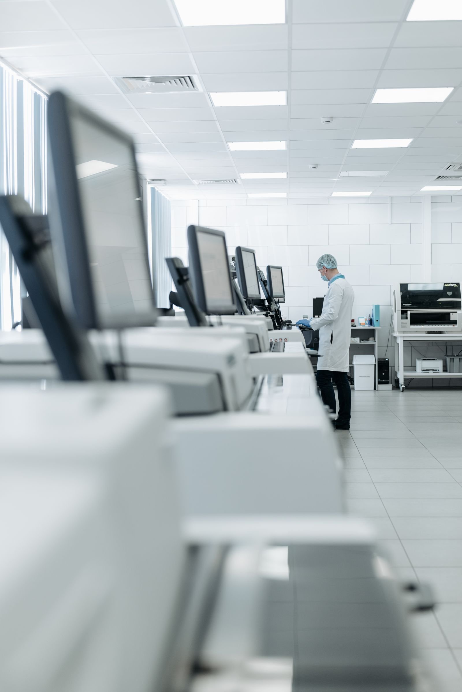 Laboratory HVAC plumbing and utility services