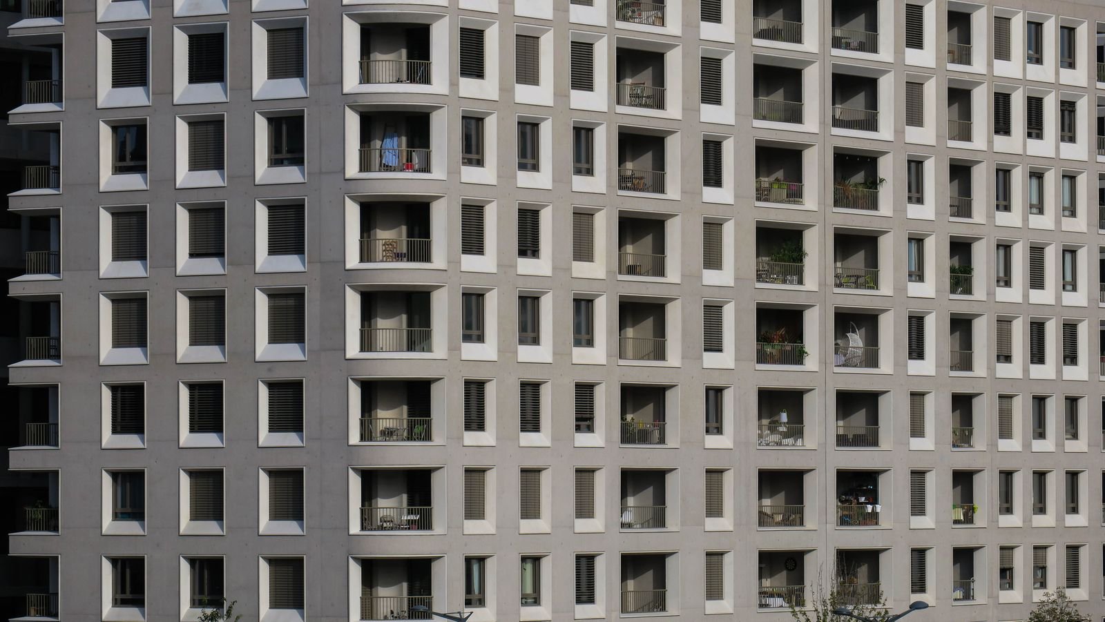 Apartment and flat block architectural design Kollam