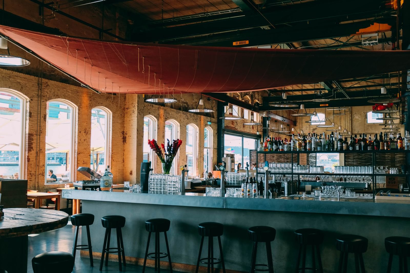 Cafe and bistro layout planning