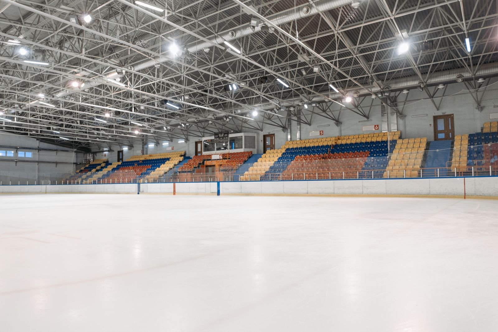 Indoor sports complex architecture