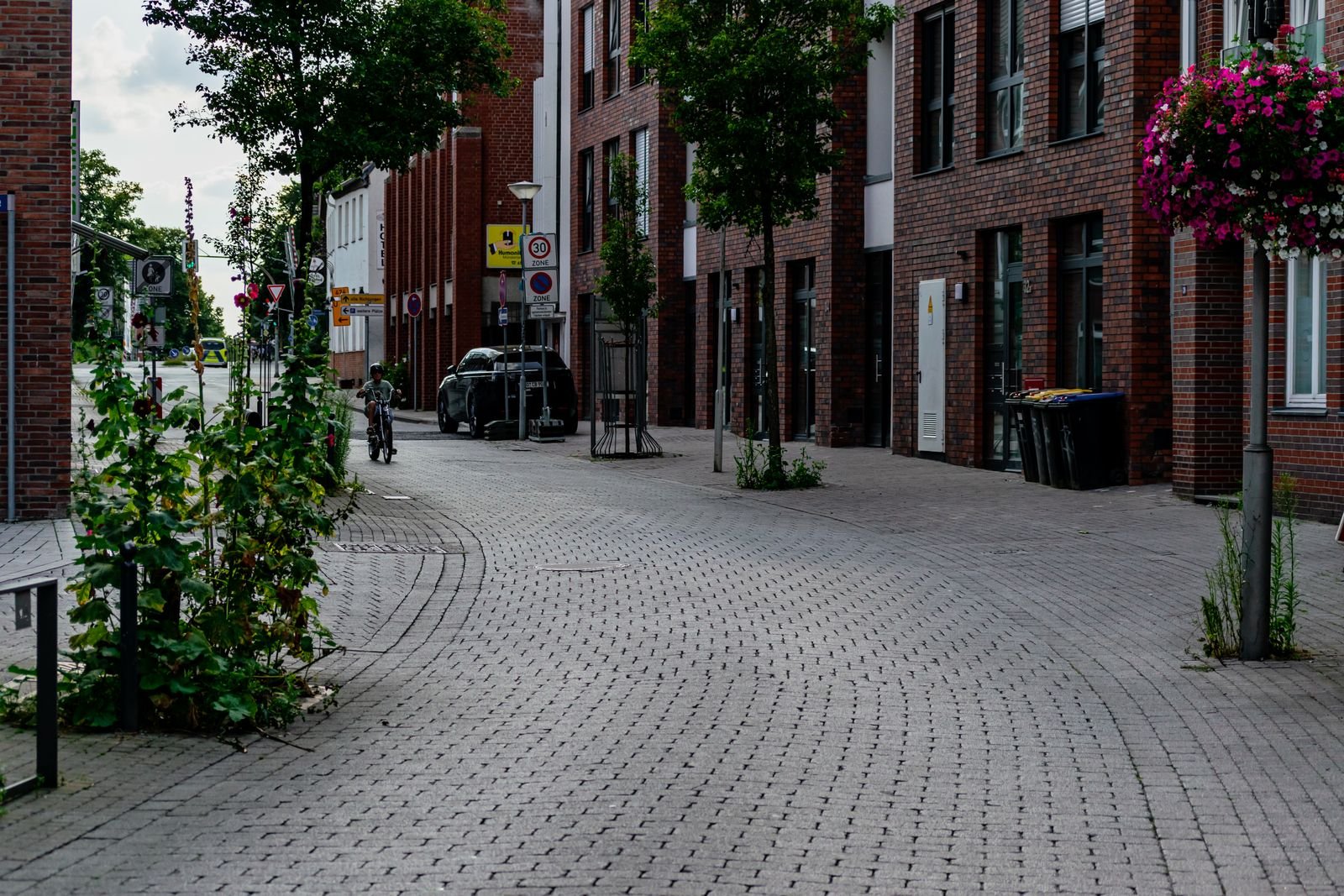 Wayfinding signage and street branding design