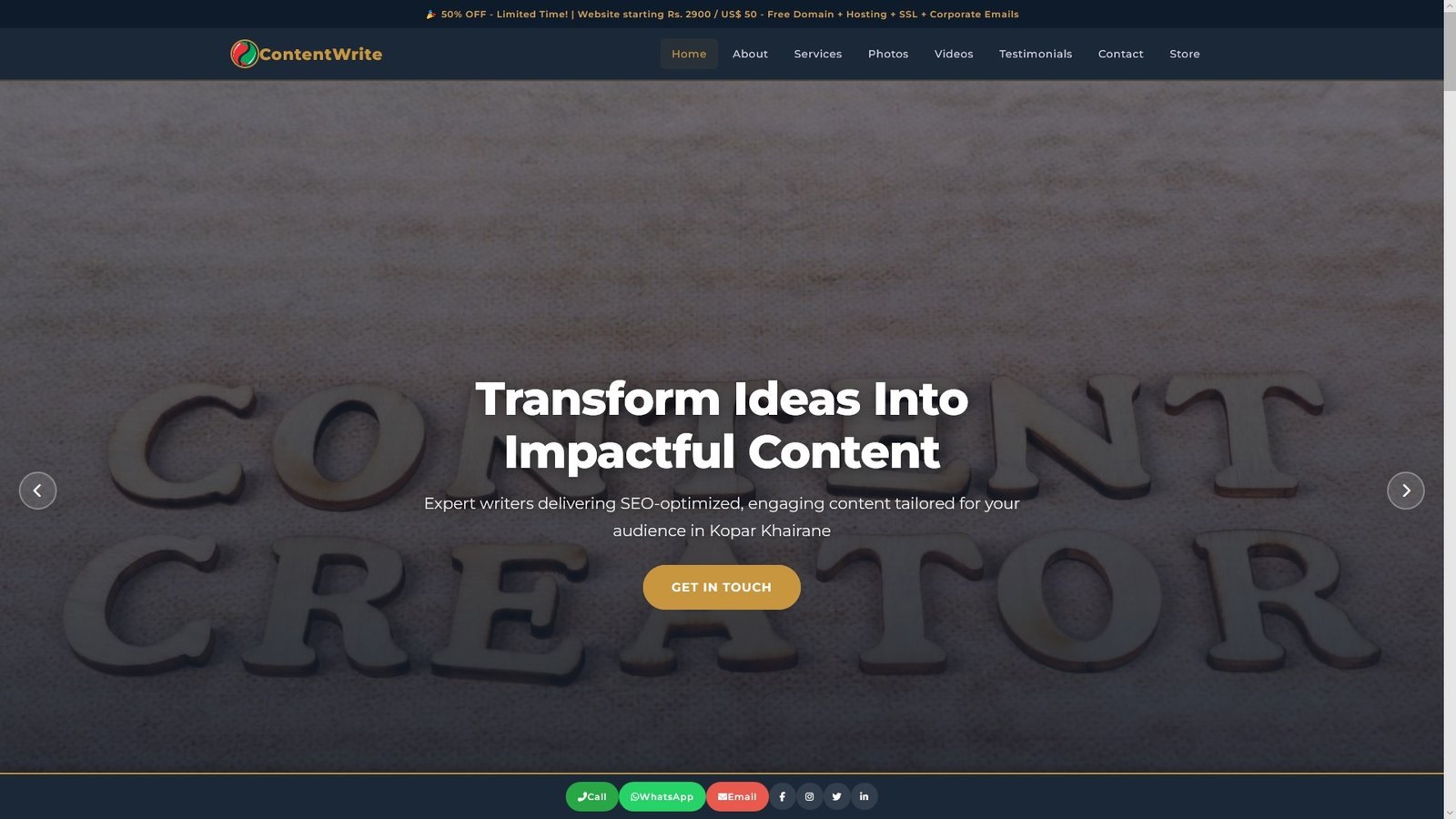 Content Writing