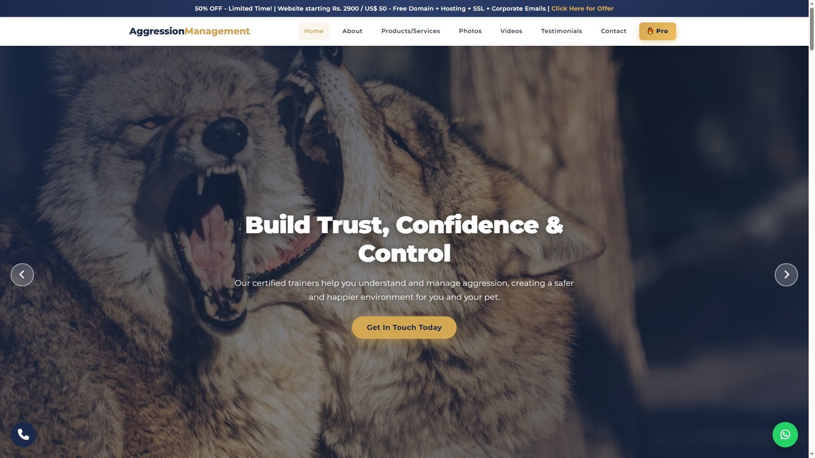 Aggression Management Training