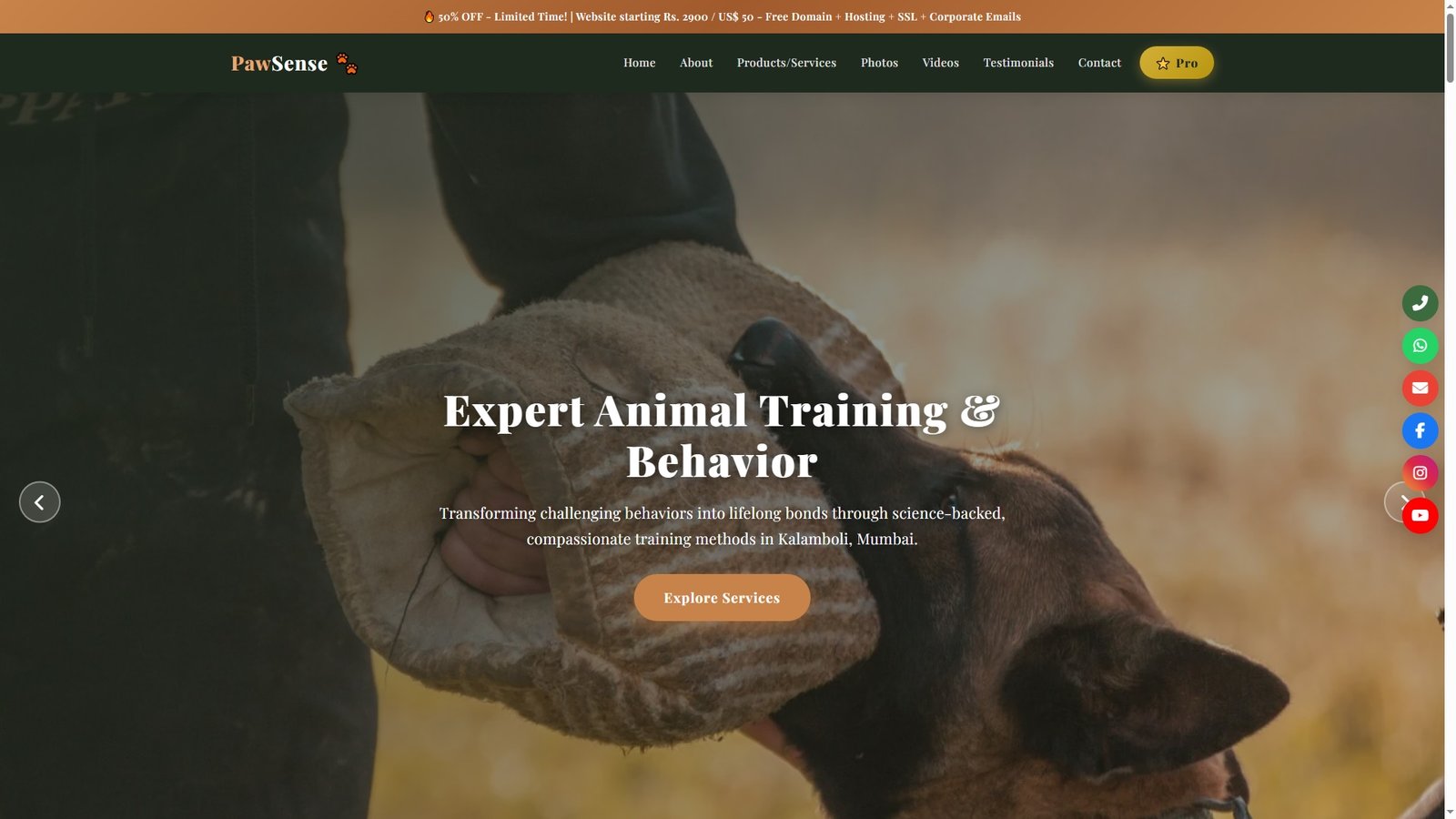 Animal Training and Behavior