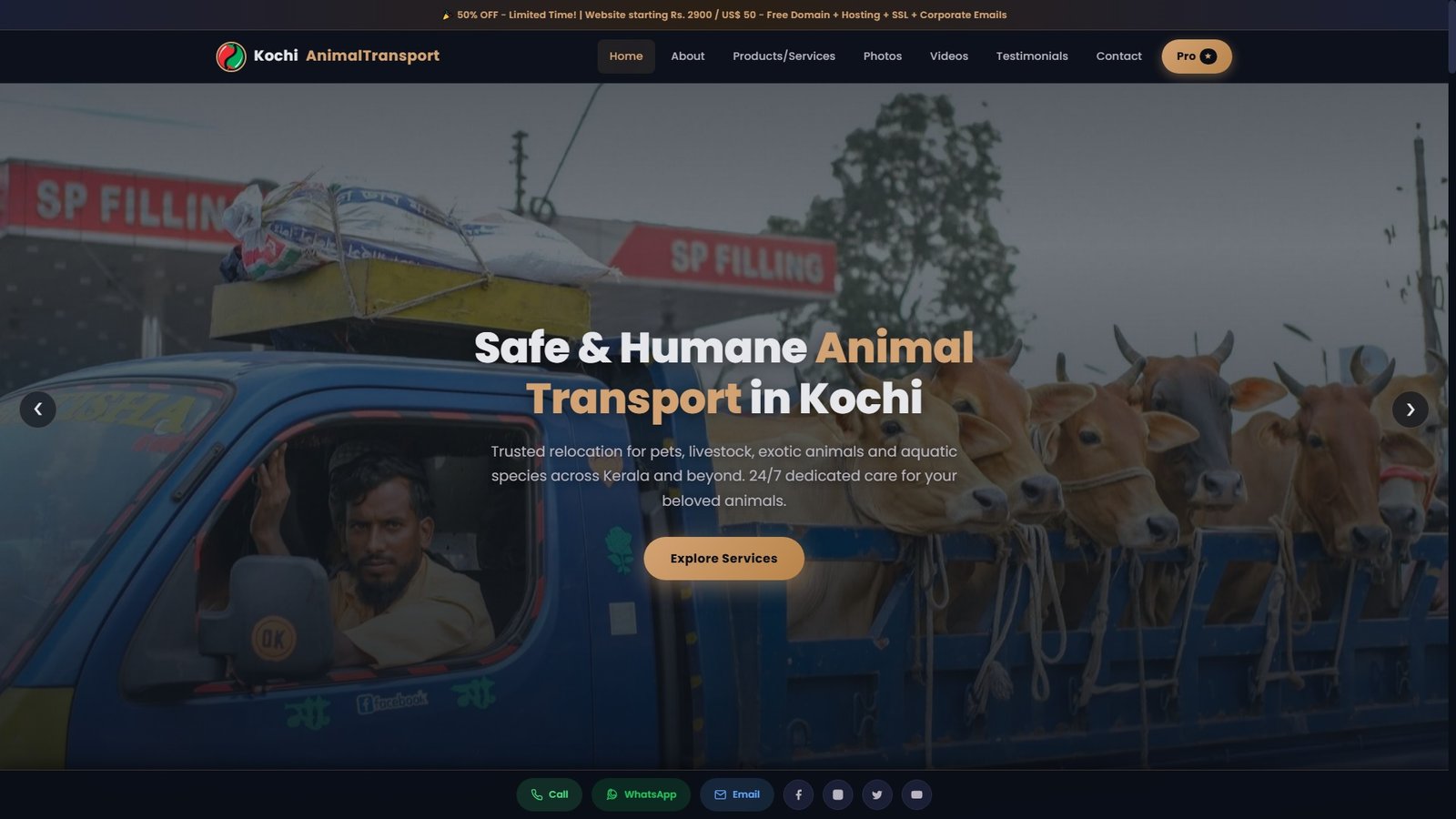 Animal Transport Services