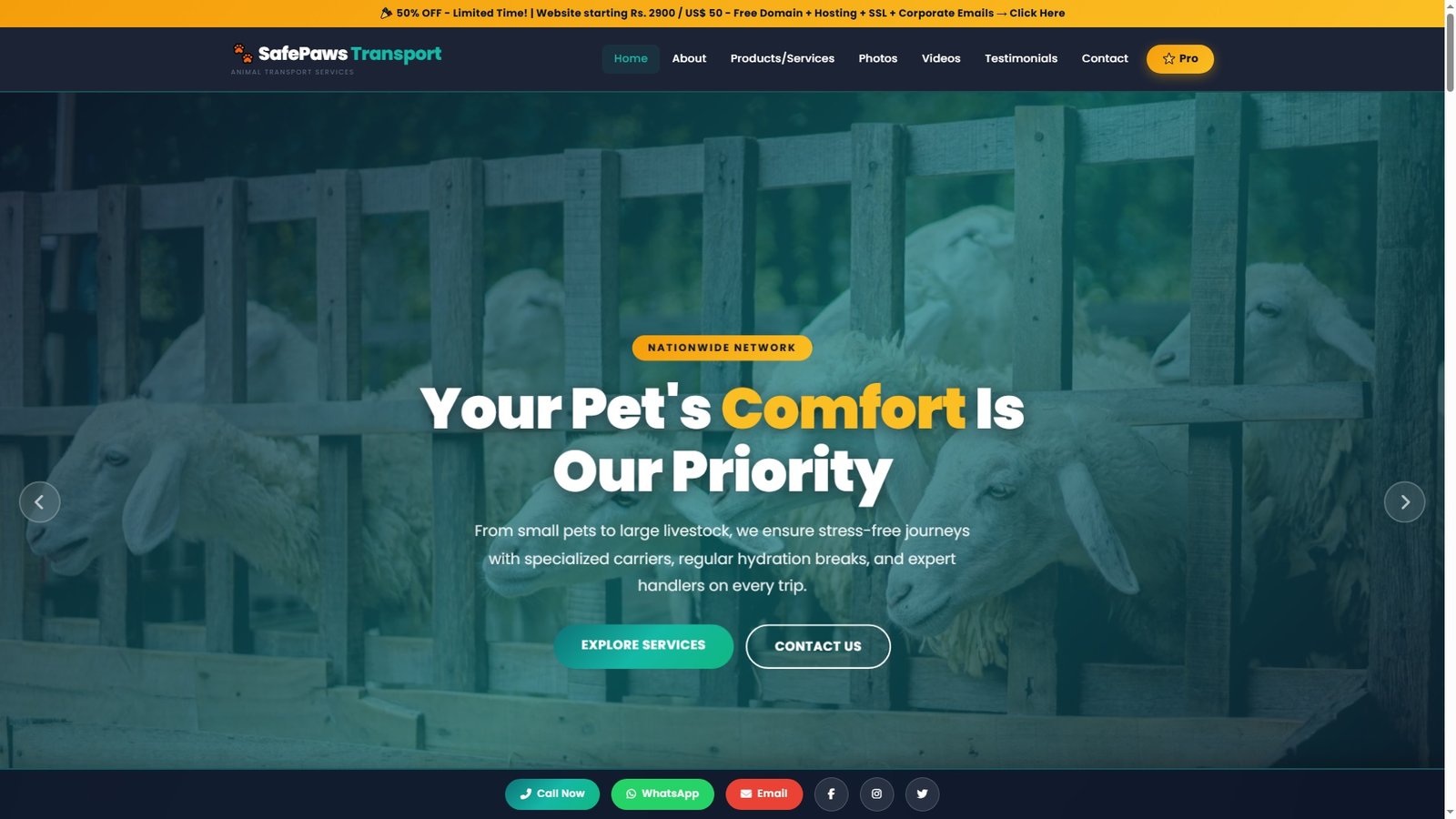 Animal Transport Services