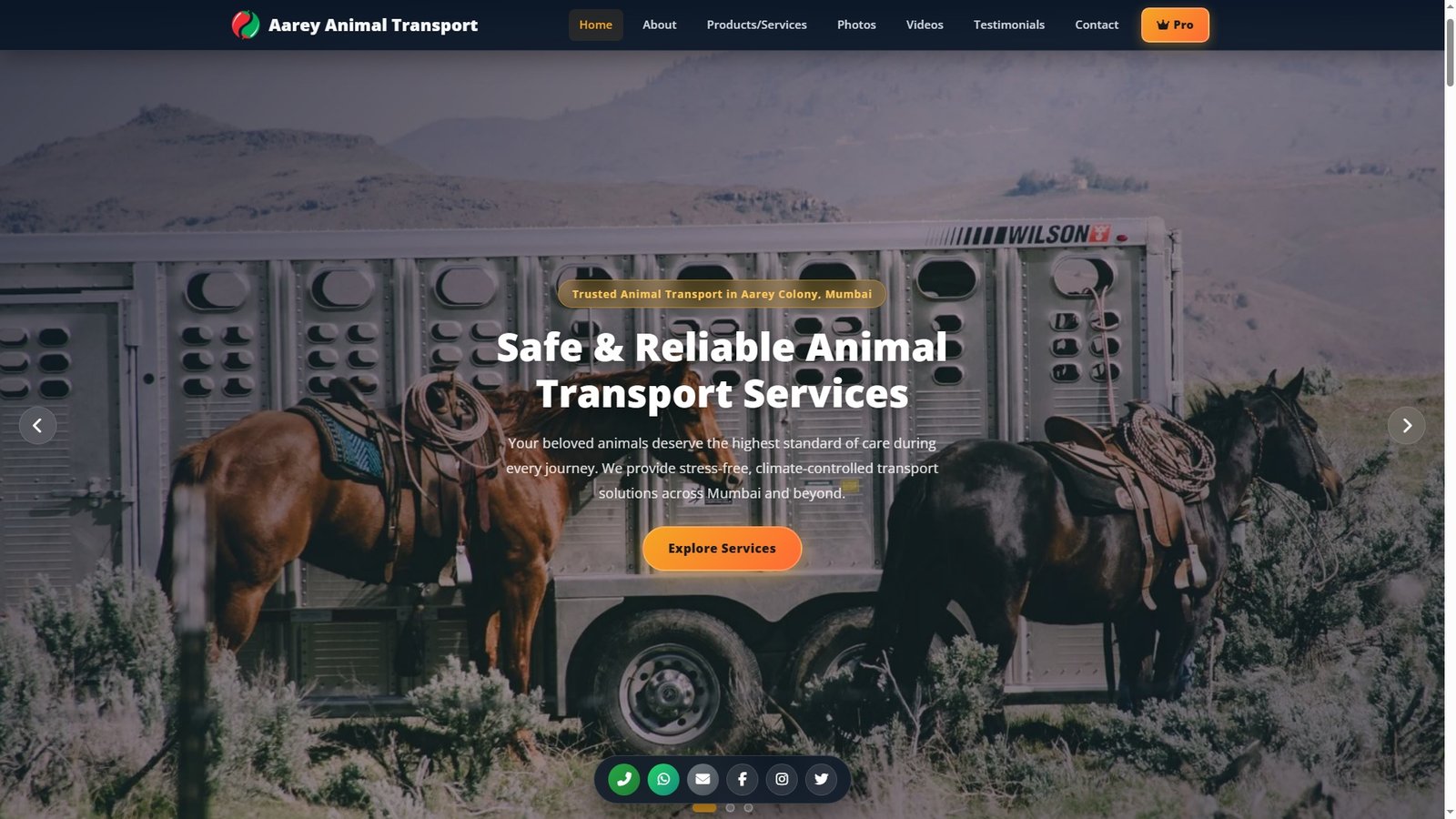 Animal Transport Services