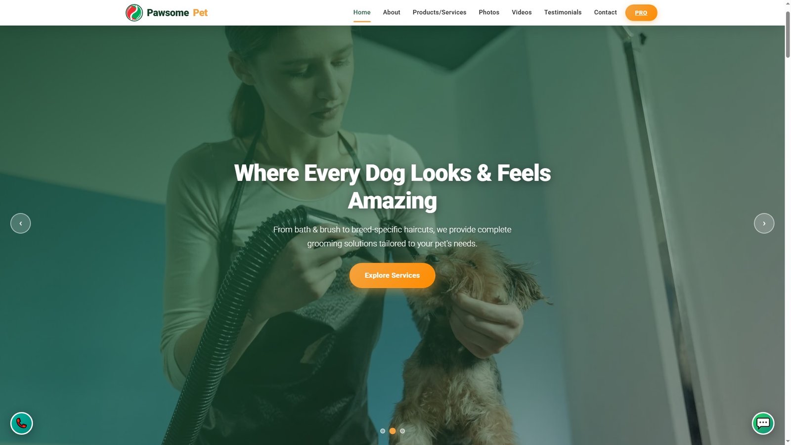 Dog Grooming Services
