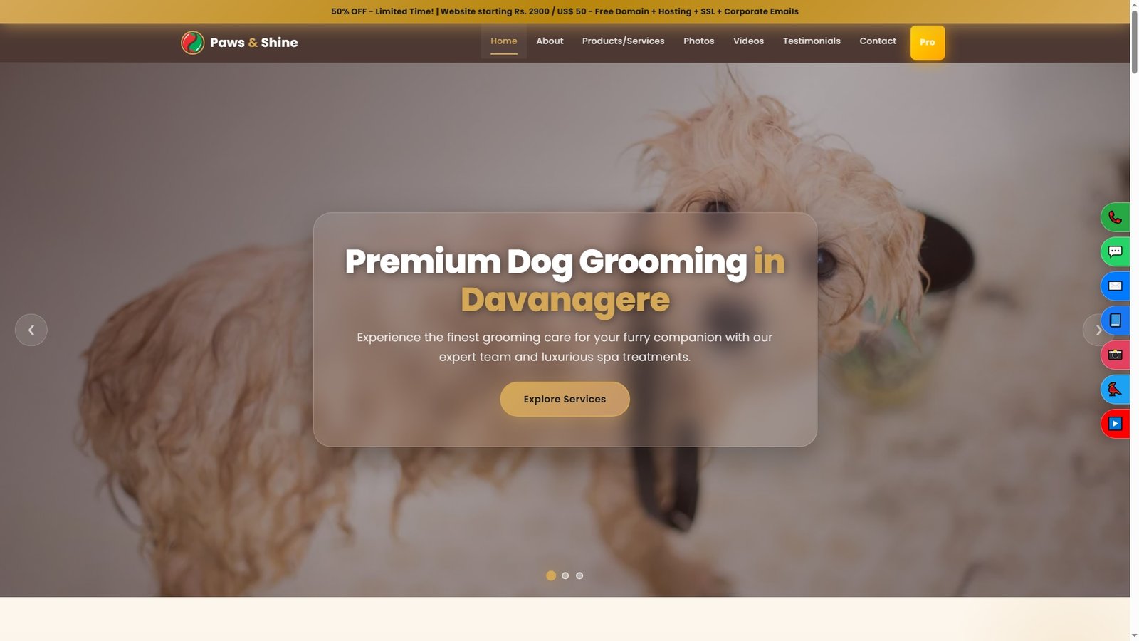 Dog Grooming Services