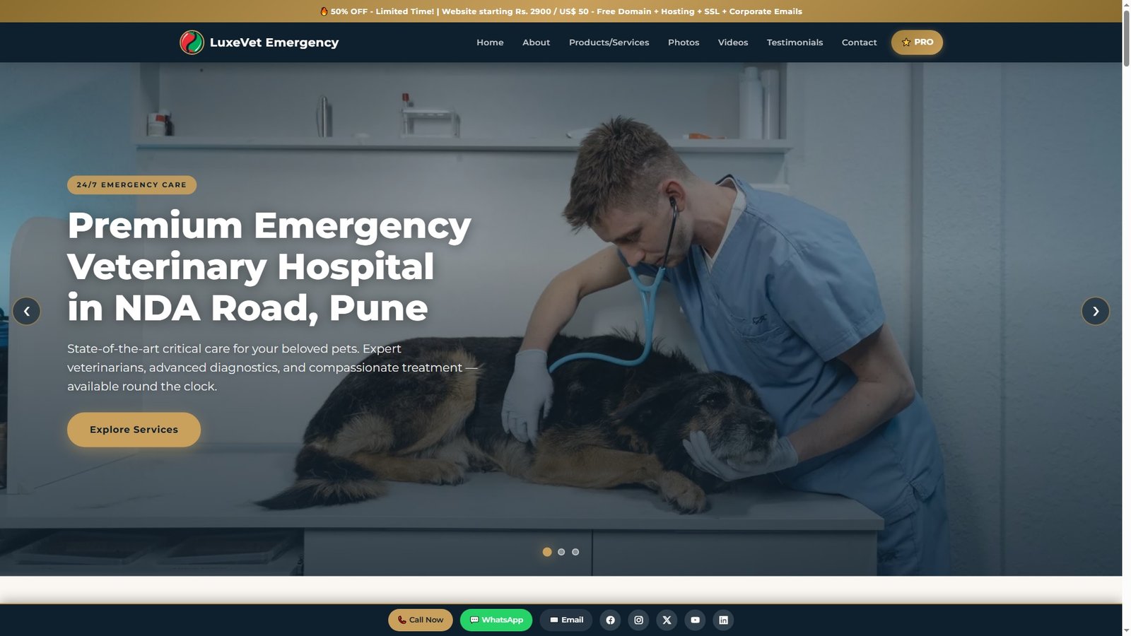 Emergency Veterinary Hospitals