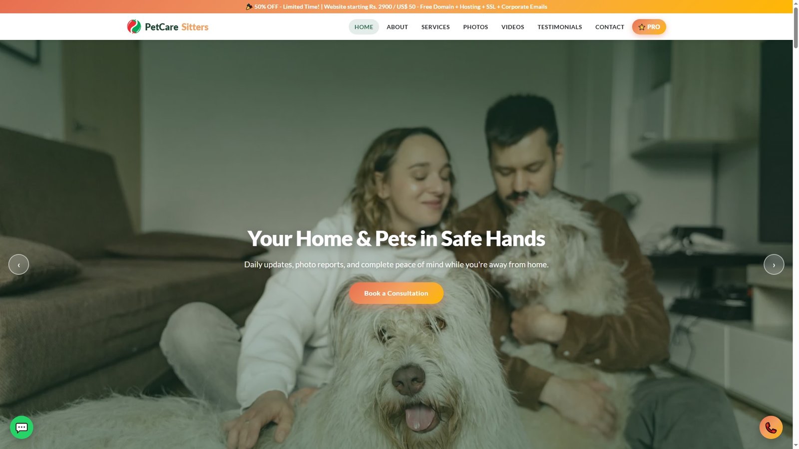 House Sitting With Pet Care