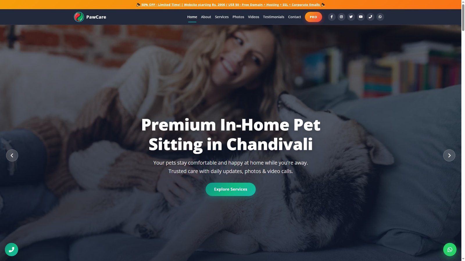 House Sitting With Pet Care