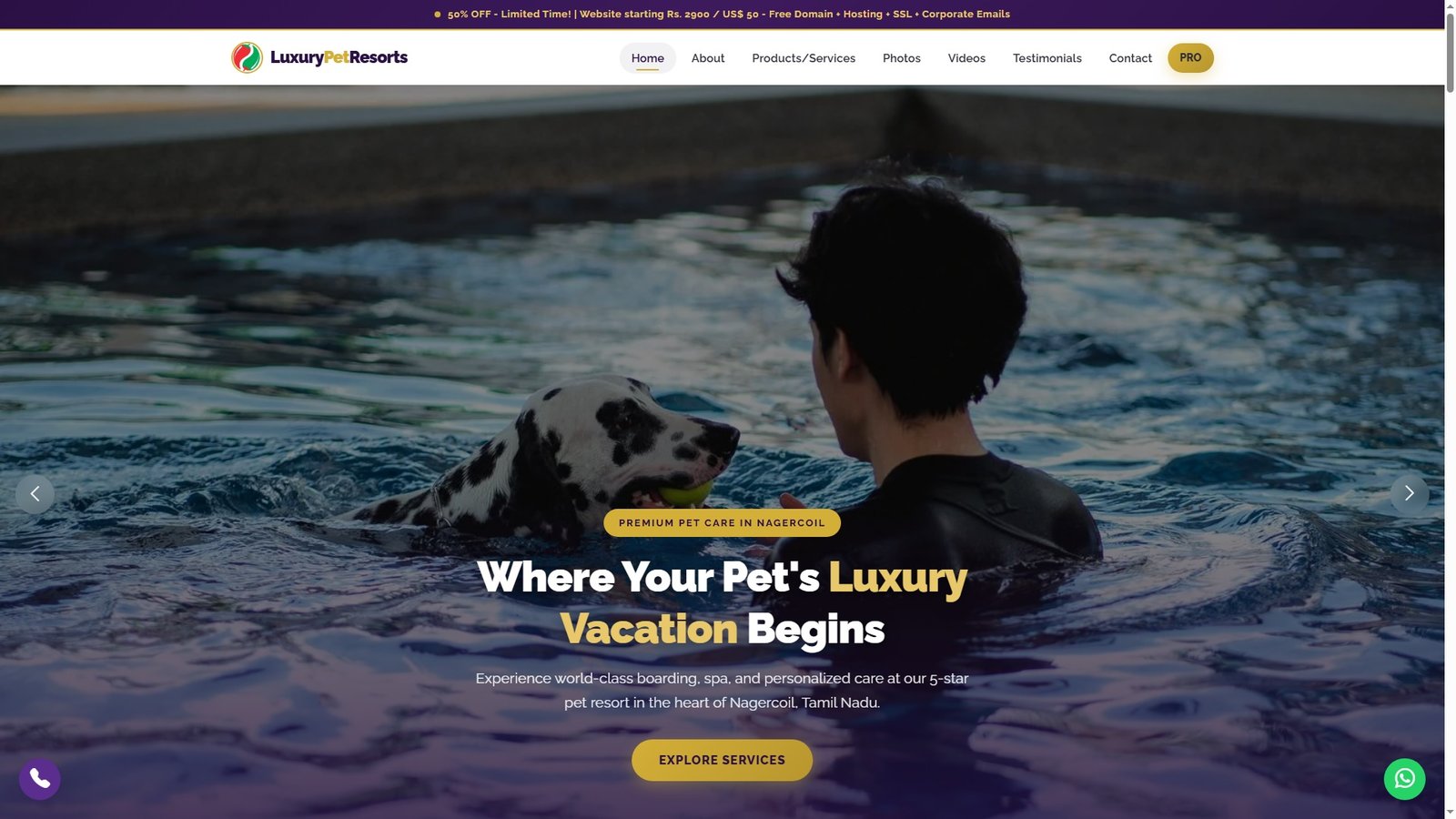 Luxury Pet Resorts