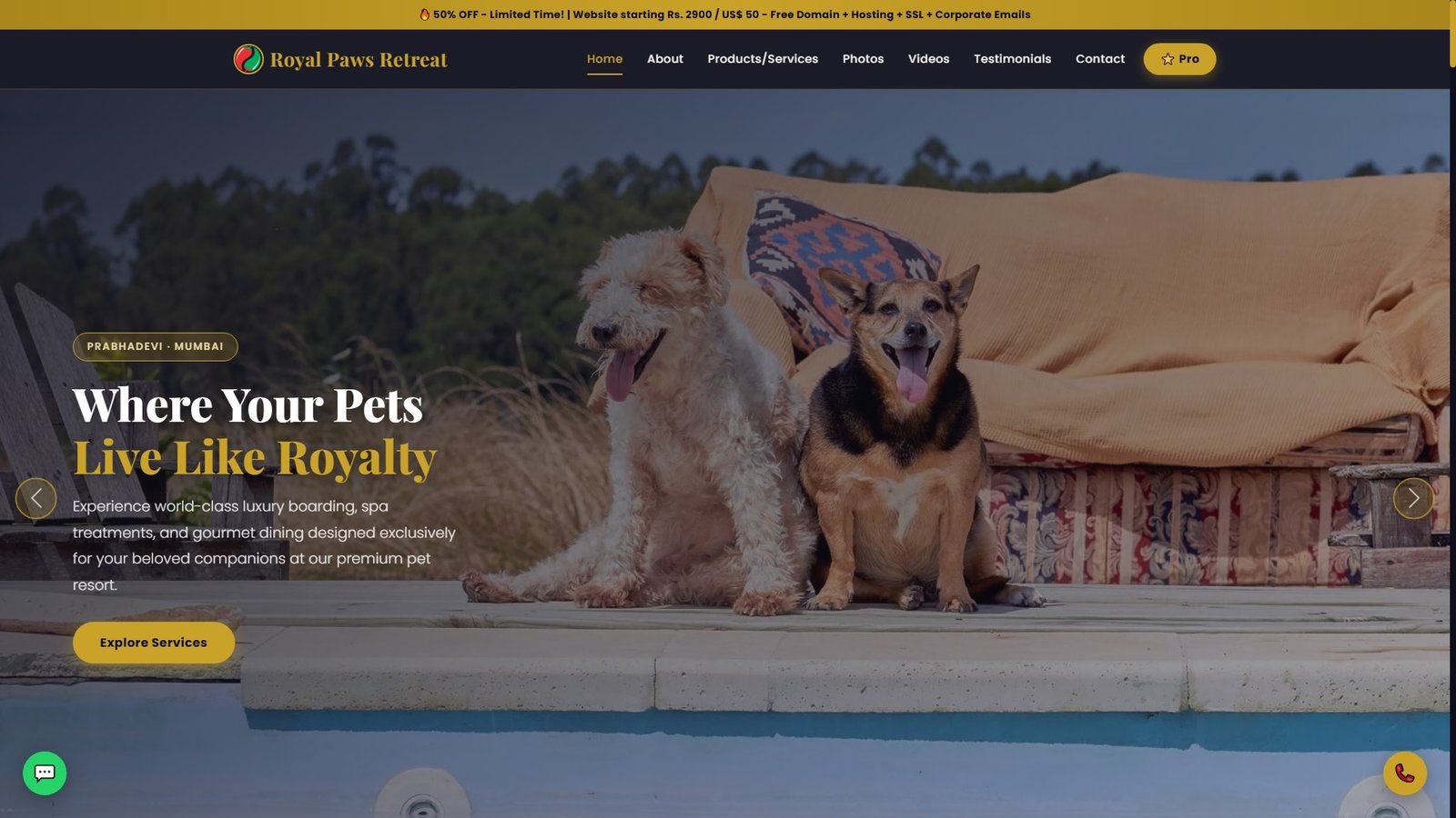 Luxury Pet Resorts