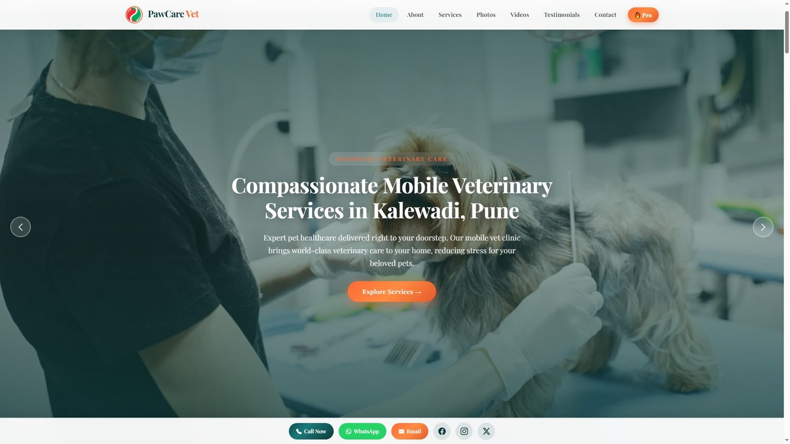 Mobile Veterinary Services