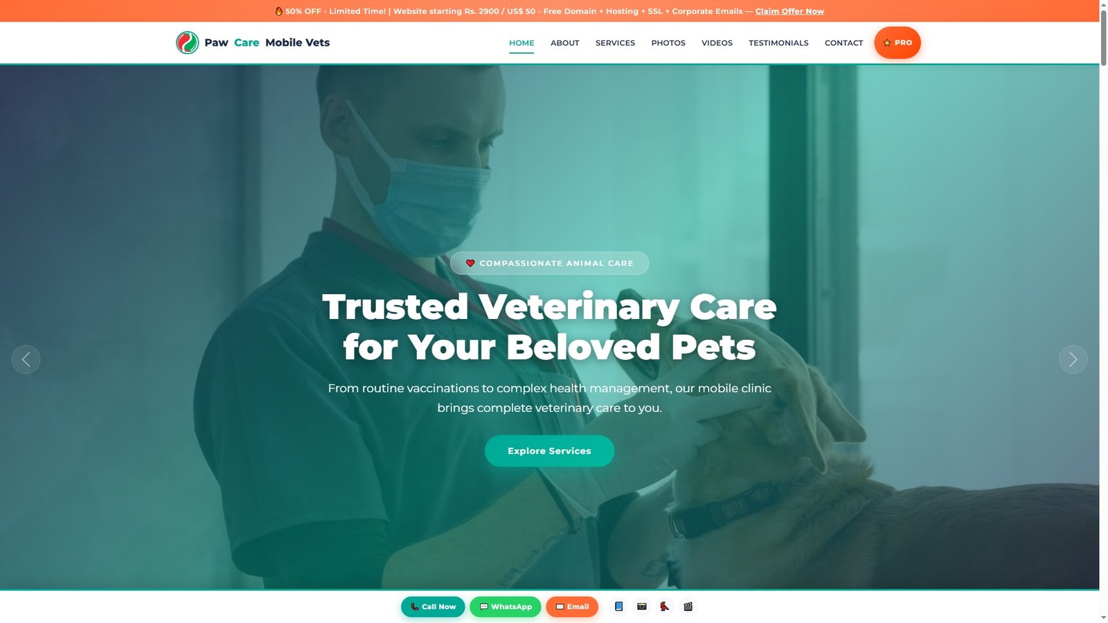 Mobile Veterinary Services