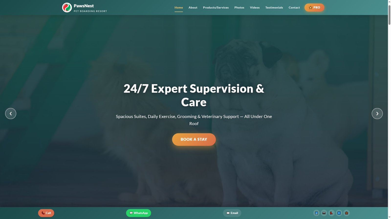Pet Boarding Facilities