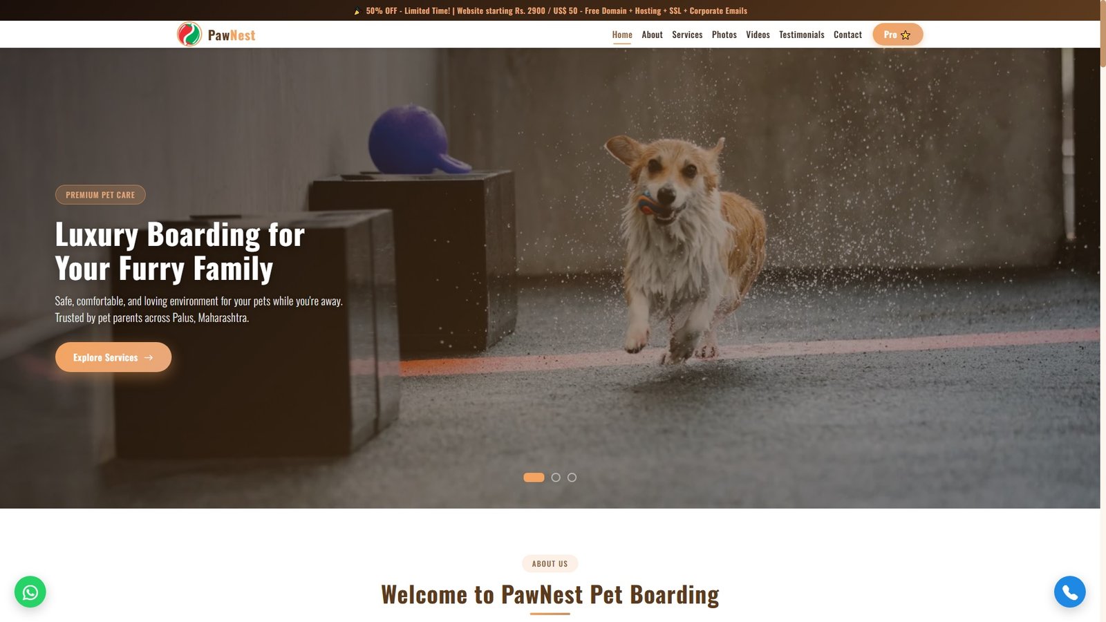 Pet Boarding Facilities