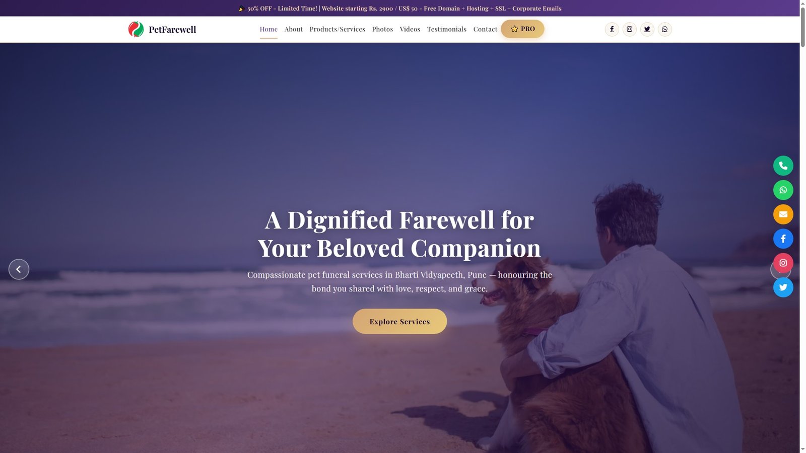 Pet Funeral Services