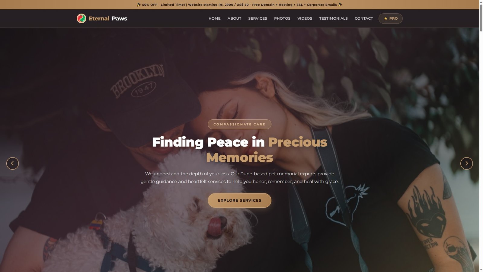 Pet Memorial Services