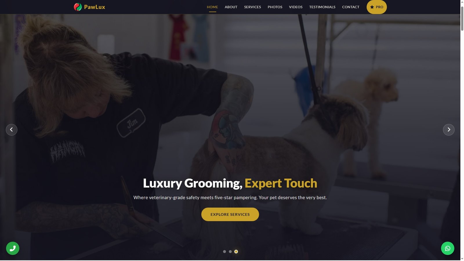 Pet Nail Trimming Services