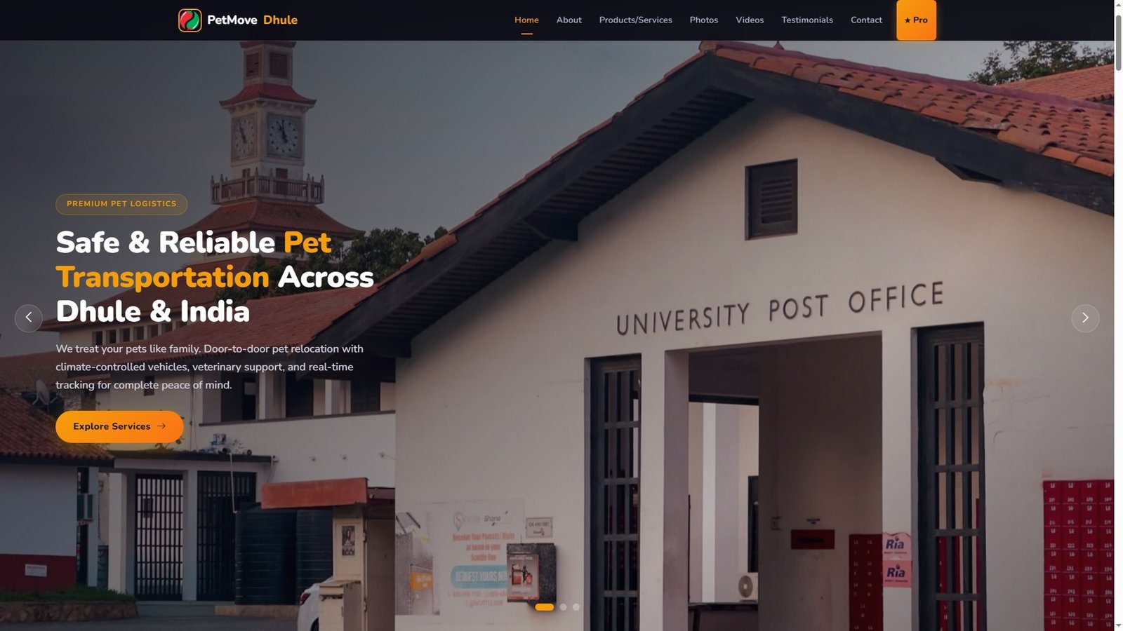 Pet Transportation and Logistics