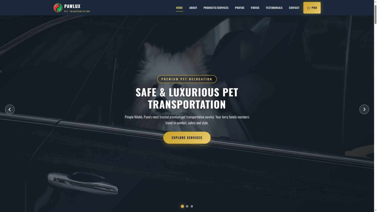Pet Transportation Services