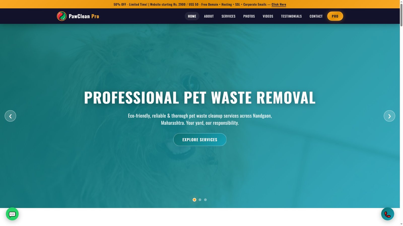 Pet Waste Removal Services