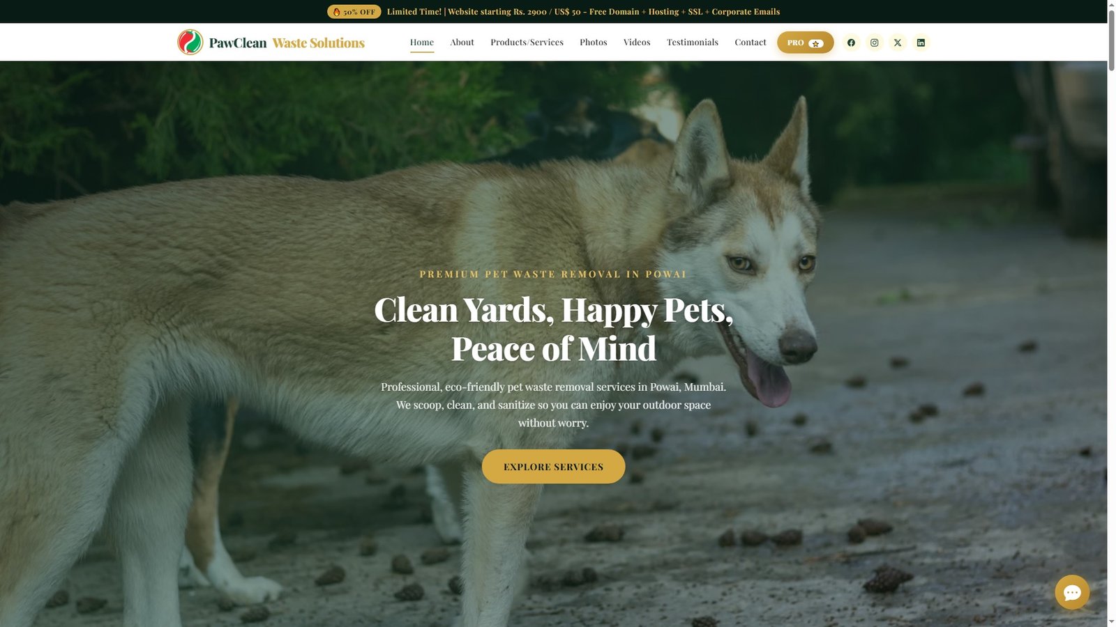 Pet Waste Removal Services