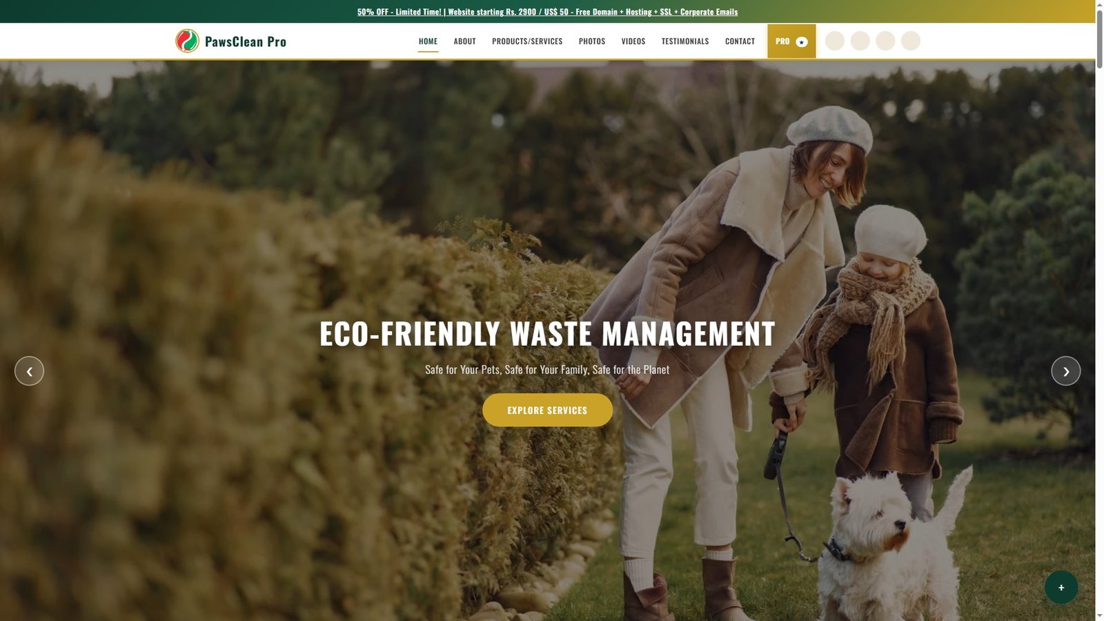 Pet Waste Removal Services