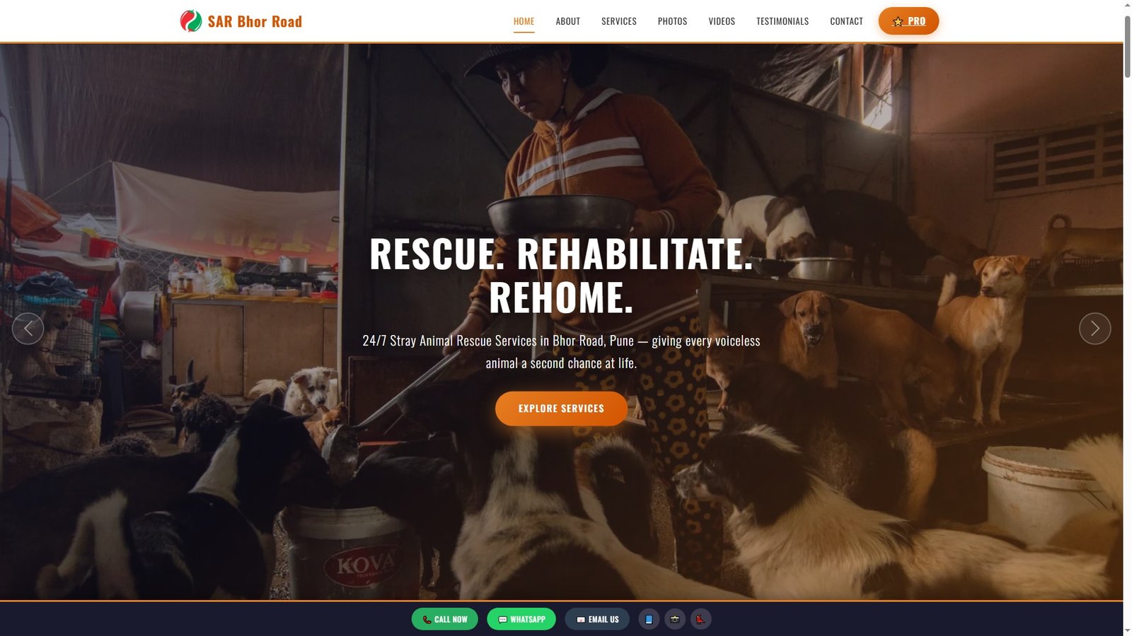 Stray Animal Rescue Services
