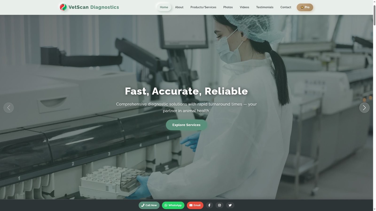 Veterinary Diagnostic Laboratories