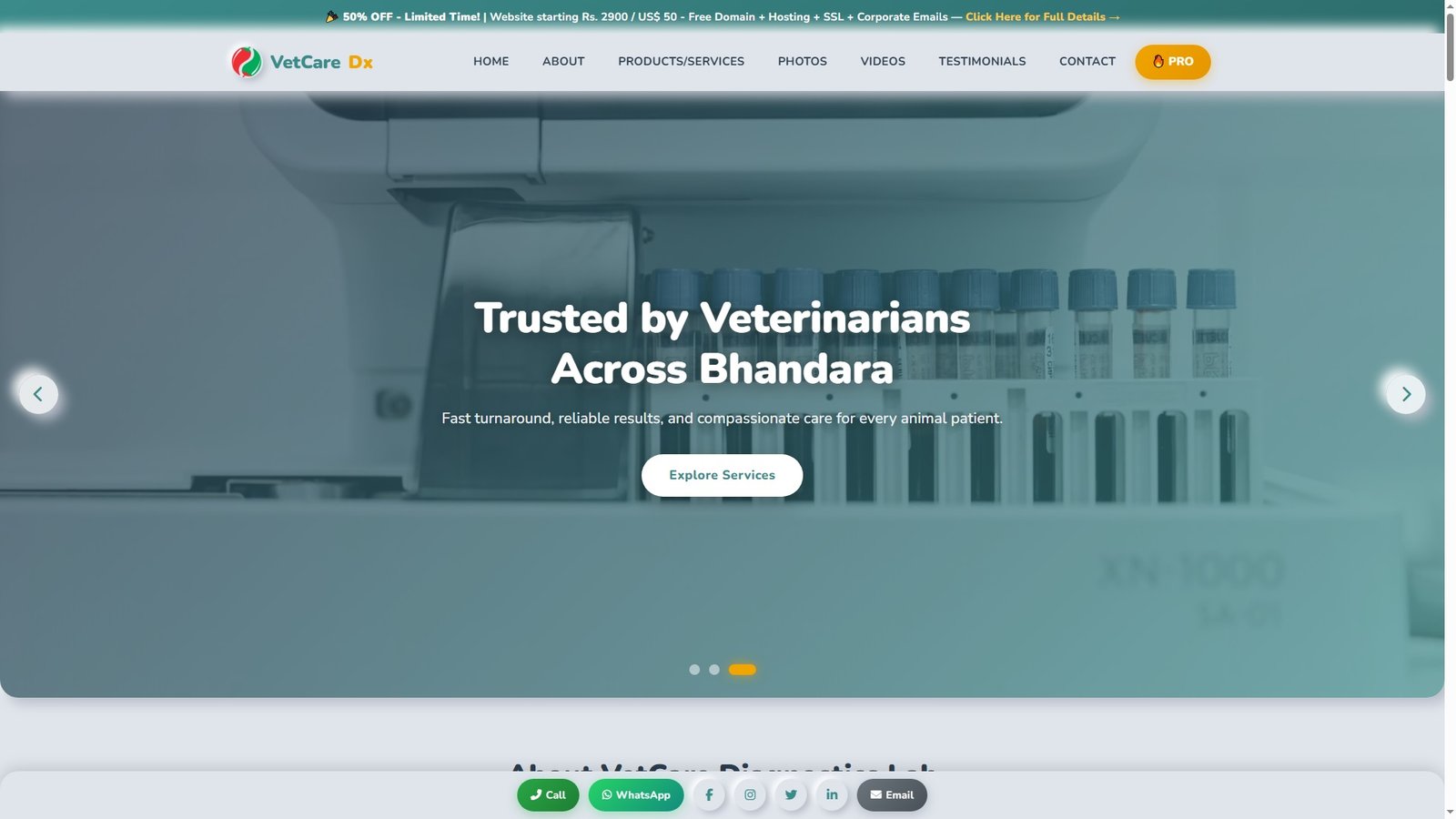 Veterinary Diagnostic Laboratories