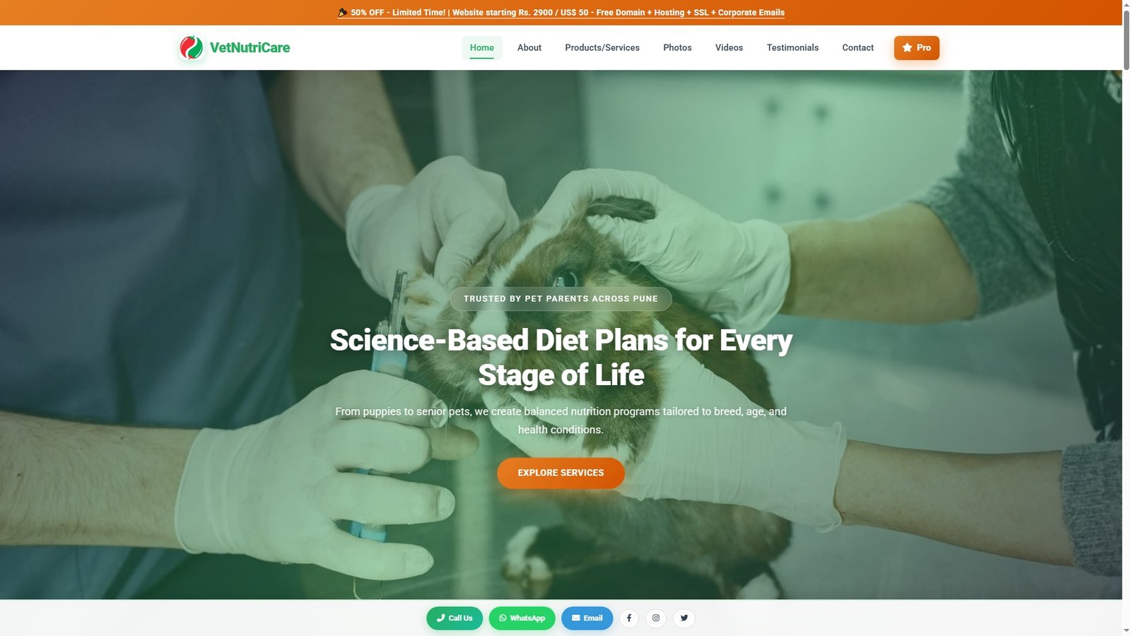 Veterinary Nutrition Services