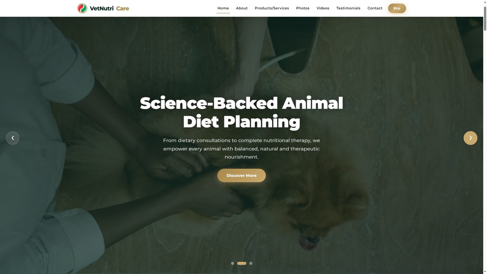 Veterinary Nutrition Services