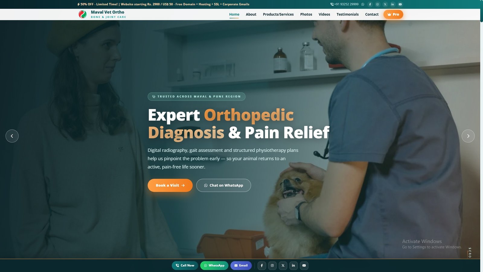 Veterinary Orthopedic Services