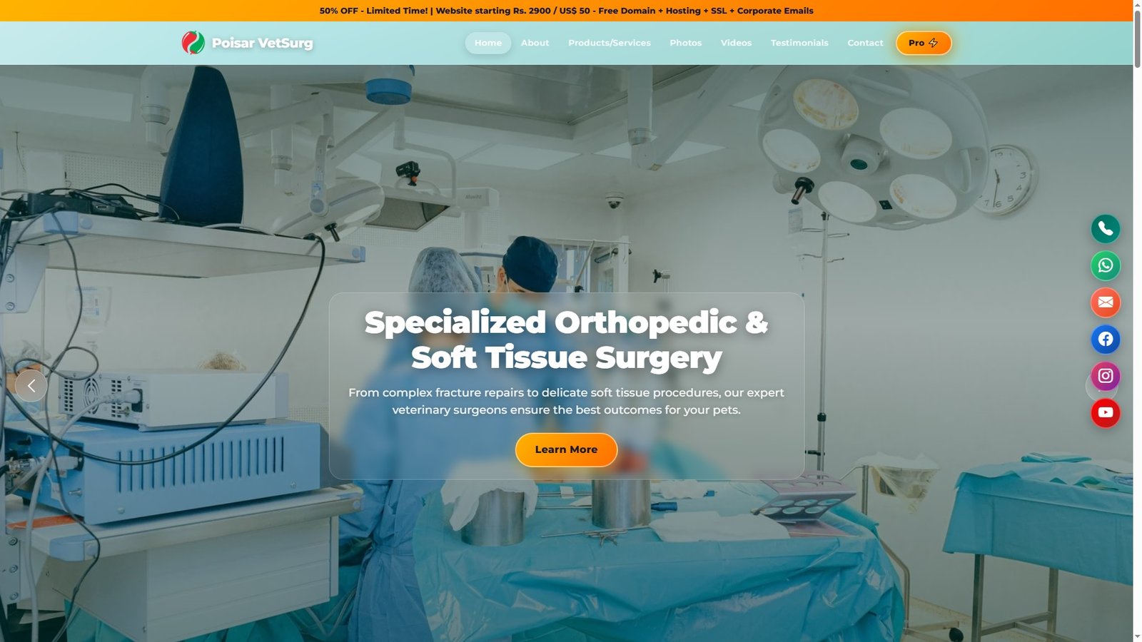 Veterinary Surgical Centers