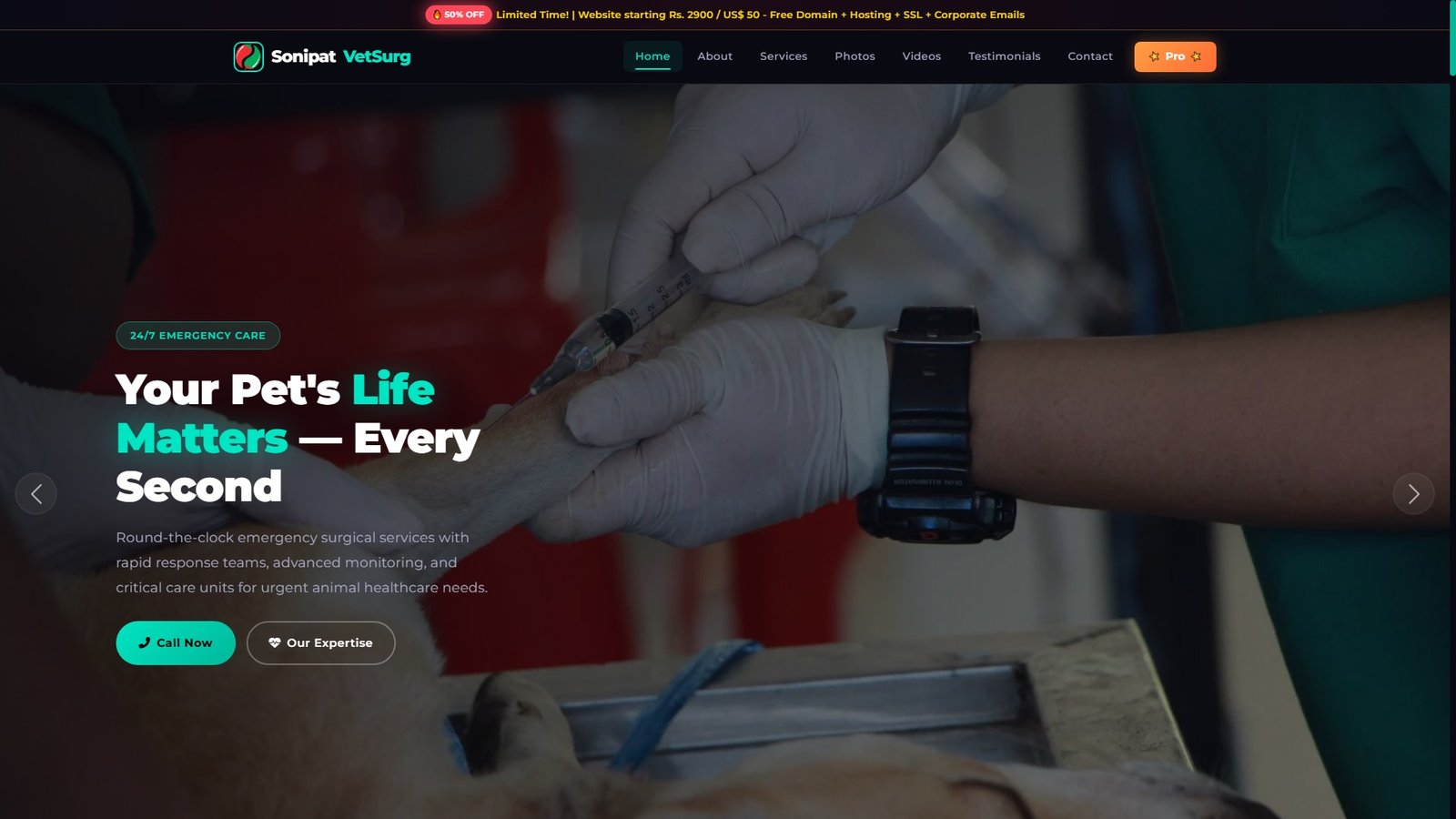 Veterinary Surgical Centers