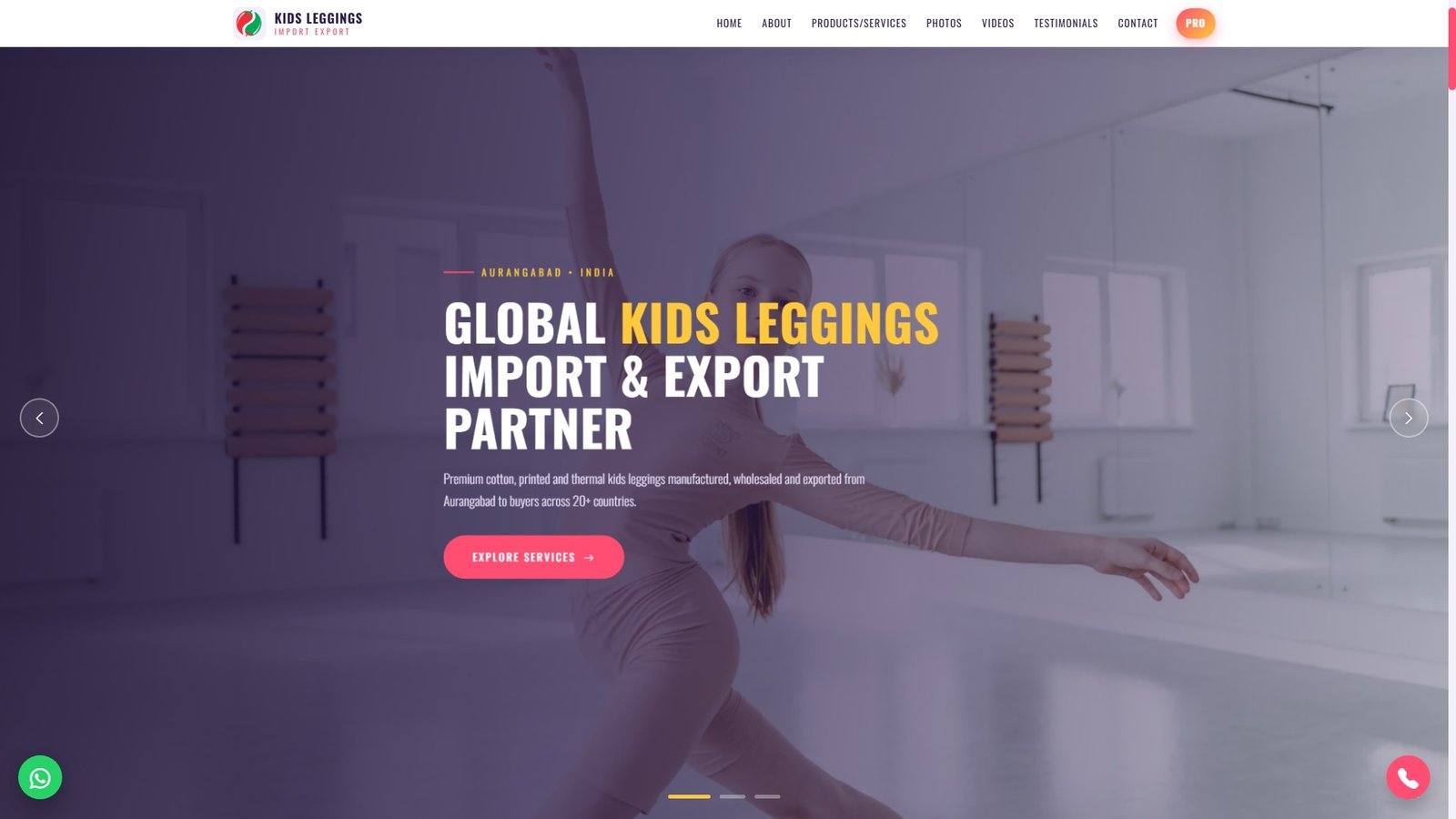 Kids Leggings Import Export