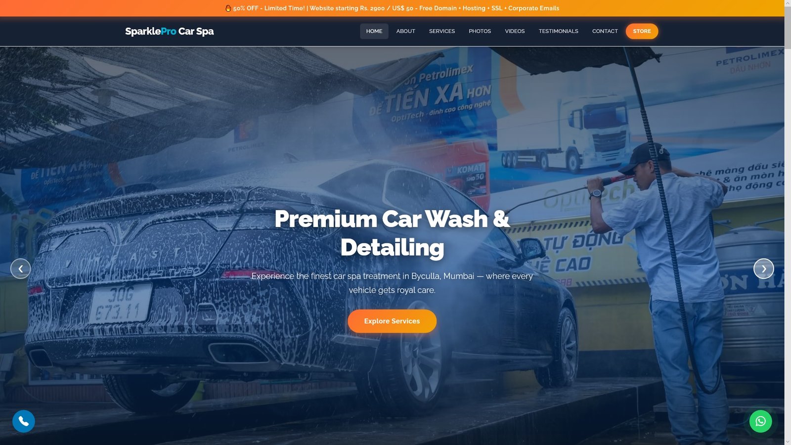 Car Wash Services