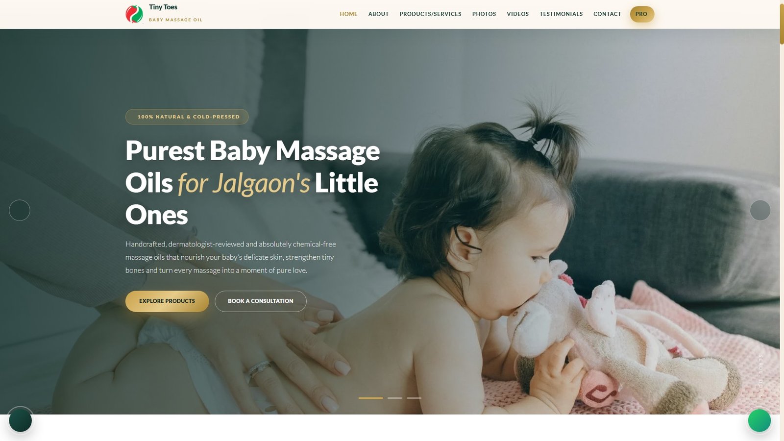 Baby Massage Oil Stores