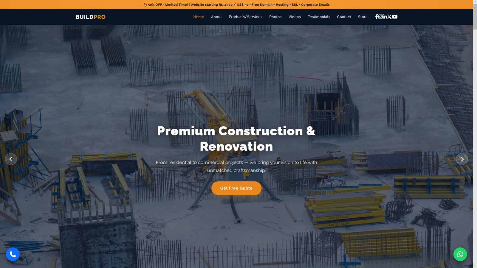 Construction